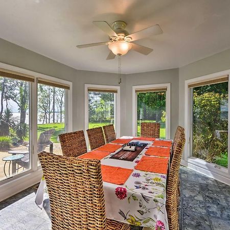 Bayfront Blounts Creek Home Private Beach And Dock! Whichard Beach Kültér fotó